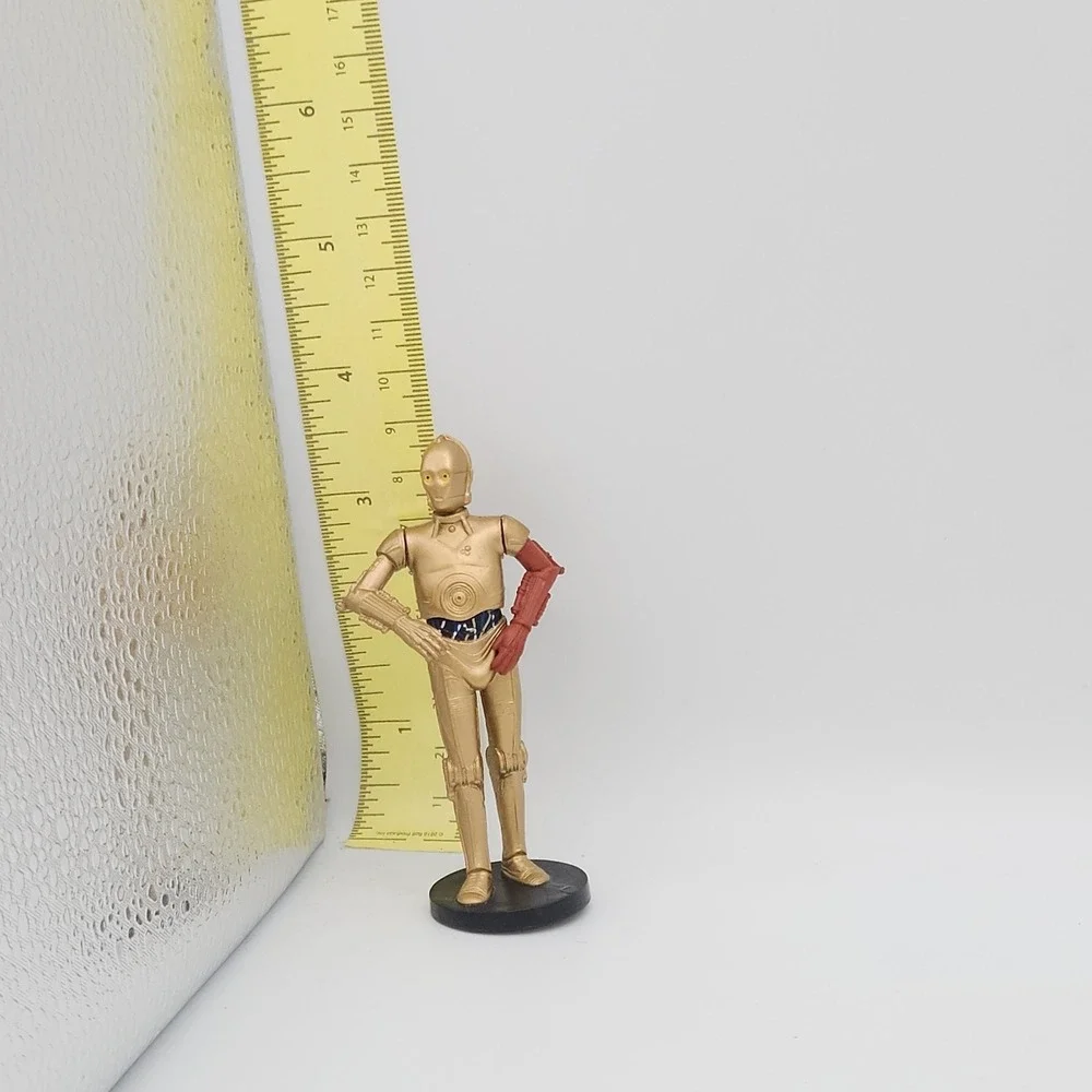 Star Wars C-3PO Red Arm PVC Figurine Disney 3.5